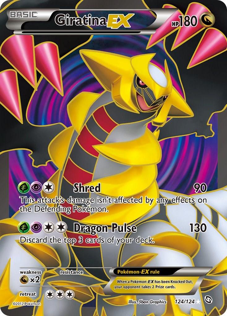 Giratina EX 124/124 - Dragons Exalted (HP)