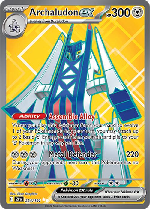 Archaludon EX #224/191 - SV08