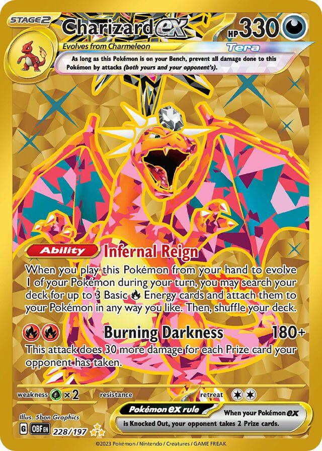 Charizard EX #228/197 - SV03