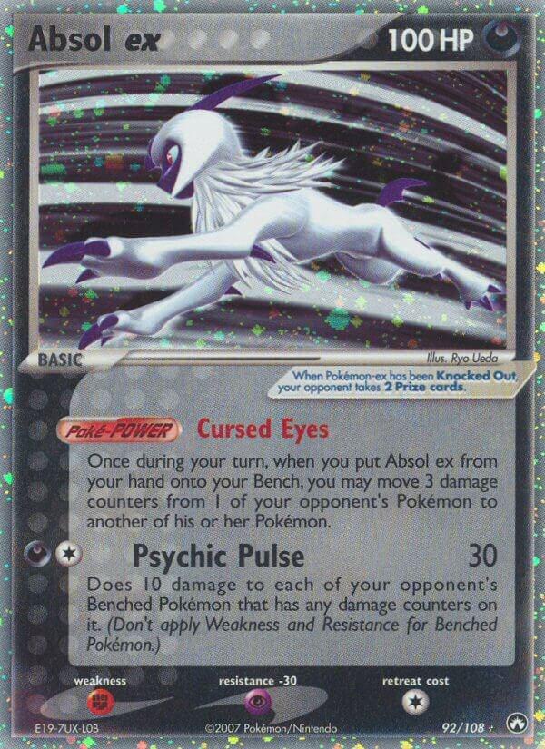 Absol EX 92/108 - Power Keepers (LP)
