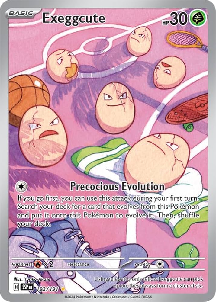 Exeggcute 192/191 - SV8