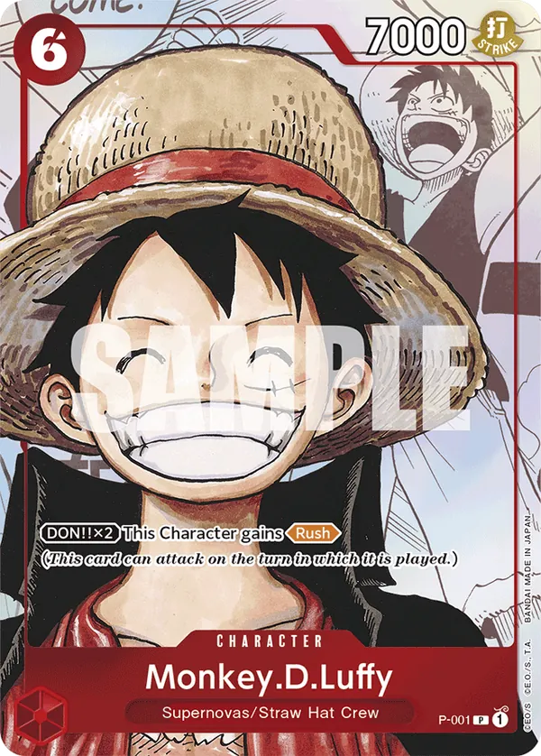 Monkey D. Luffy P-001 - 2025 Premium Collection