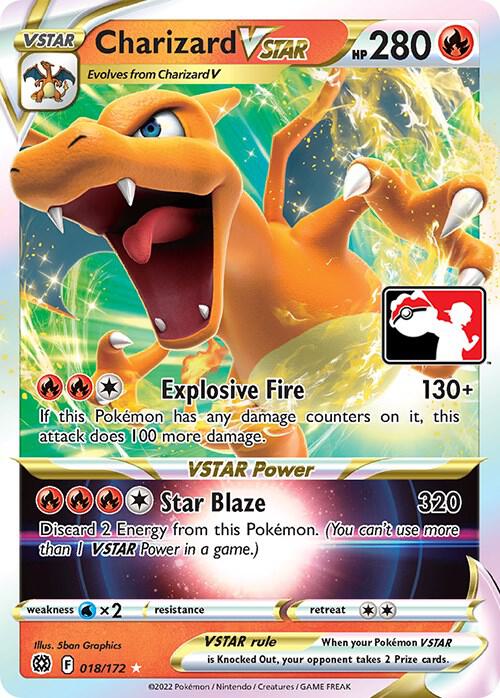Charizard VSTAR - Prize Pack Series Cards