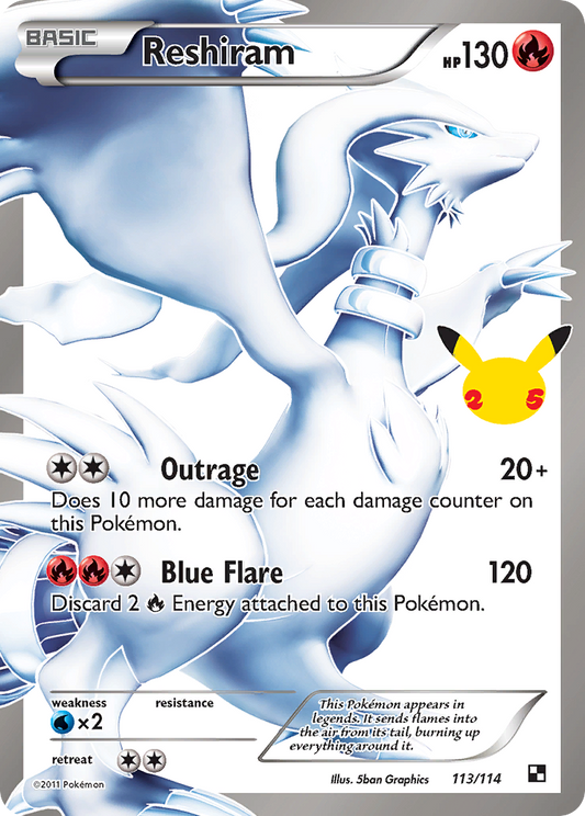 Reshiram #113/114 - Celebrations