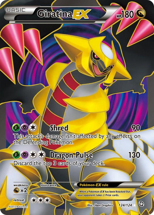 Giratina EX 124/124 - Dragons Exalted (HP)
