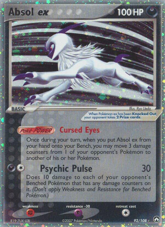 Absol EX 92/108 - Power Keepers (LP)