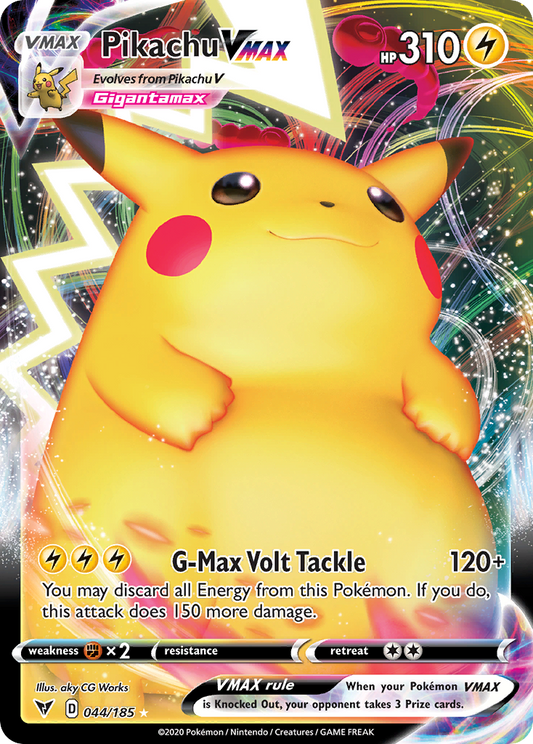 Pikachu VMAX #44/185 - Vivid Voltage