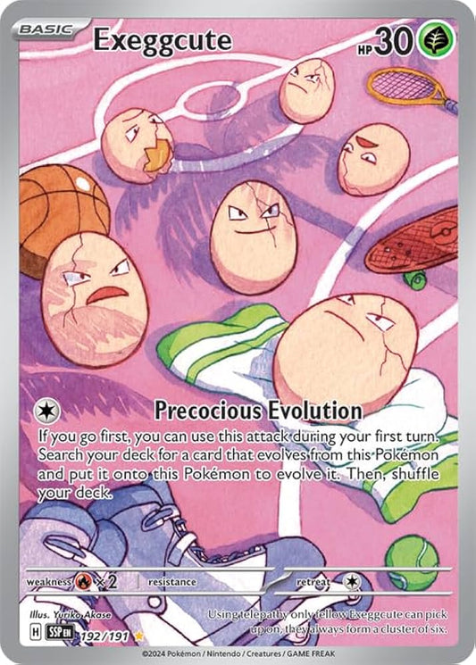 Exeggcute 192/191 - SV8