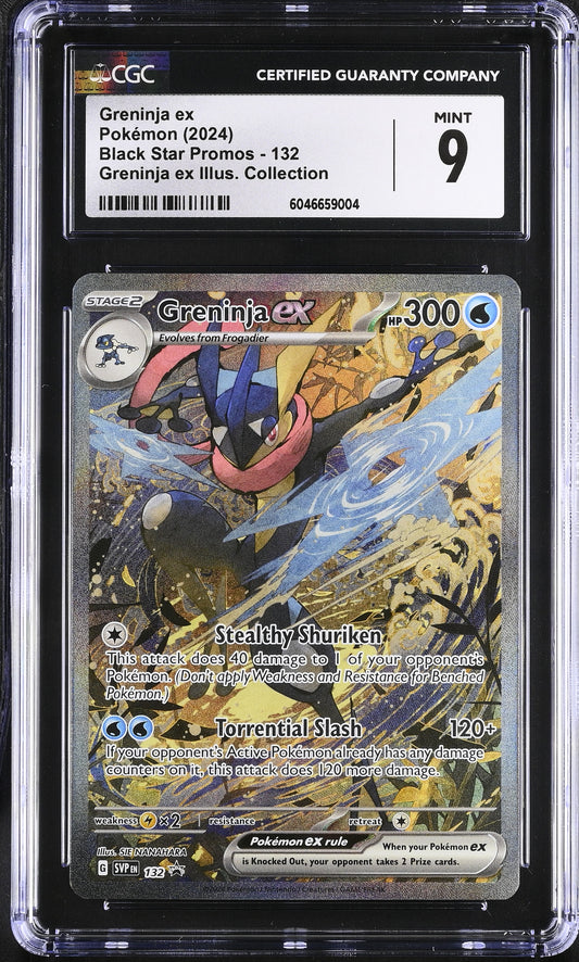 Greninja EX  #132 - SVP - CGC 9