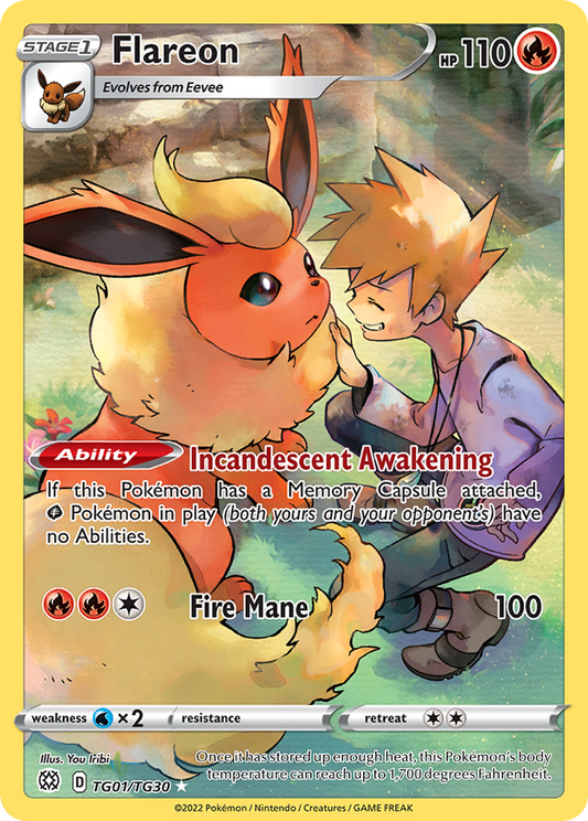 Flareon #TG01/TG30 - Brilliant Stars