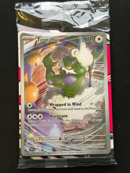 Tornadus #210 ETB Promo (Sealed) - White Flare