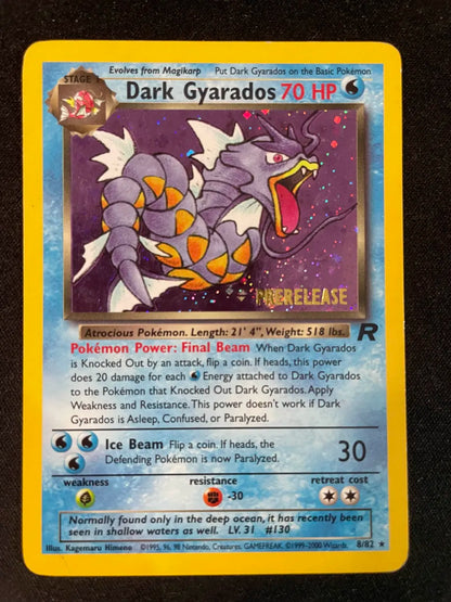 Dark Gyarados [Prerelease] 8/82 - Team Rocket (MP)