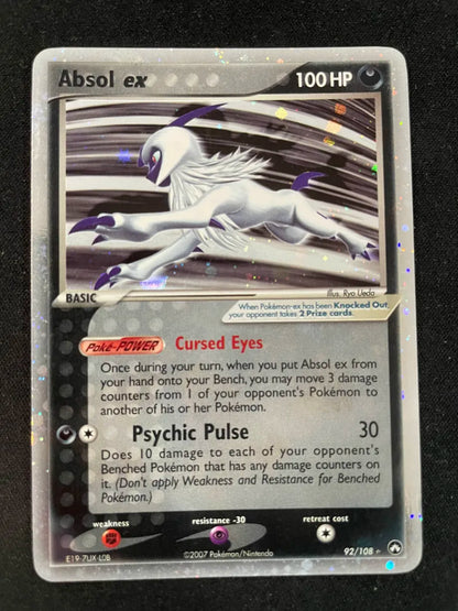 Absol EX 92/108 - Power Keepers (LP)