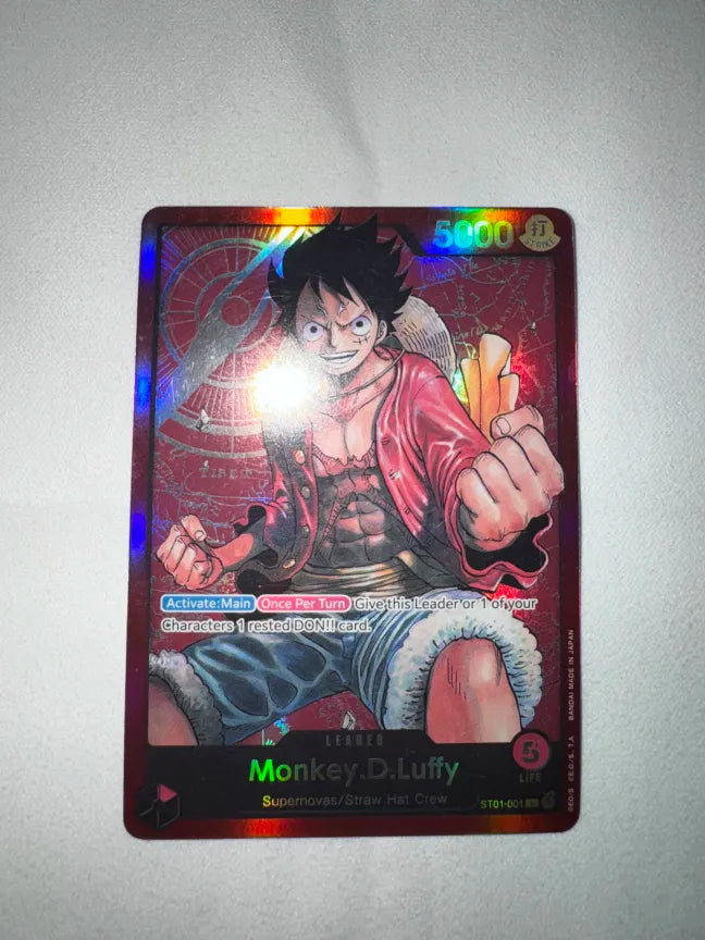 Monkey D. Luffy ST01-001 - Starter Deck 1 (PRE ERRATA)
