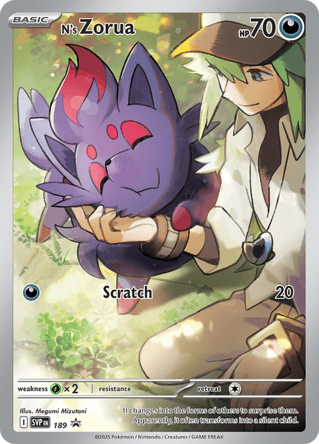 N's Zorua Promo #189 - SV
