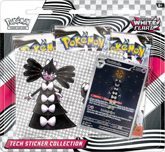 White Flare Tech Sticker Collection - SV11W