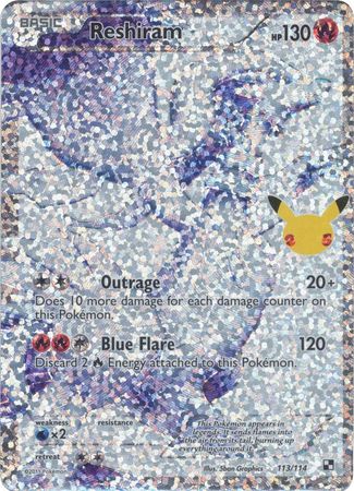 Reshiram #113/114 - Celebrations