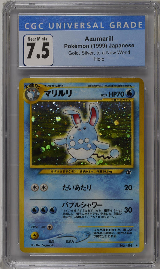 Azumarill (1999) #184 - CGC 7.5