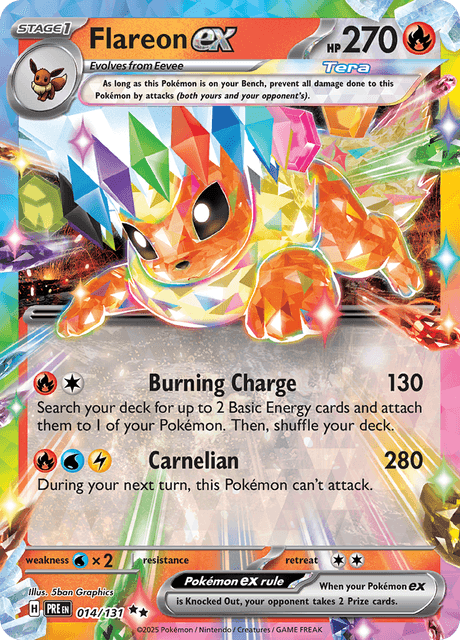 Flareon EX #014/131 - SV8.5