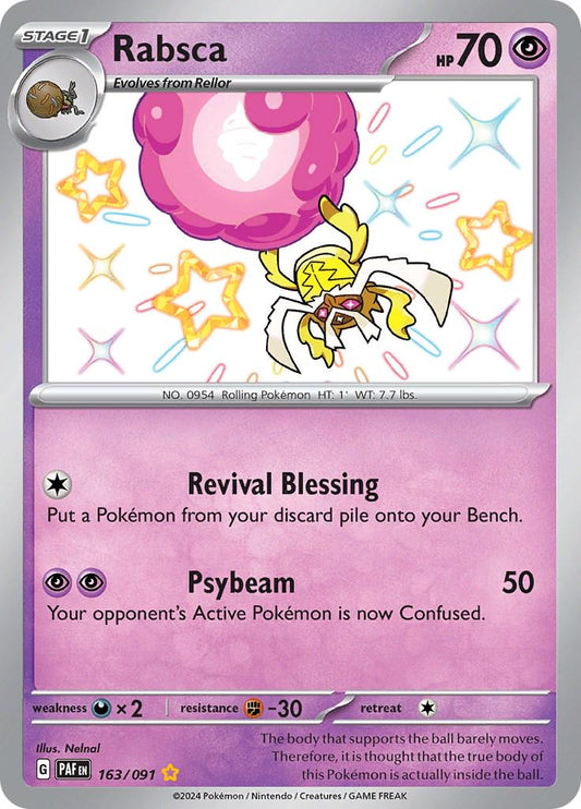 Rabsca Shiny #163/091 - SV4.5