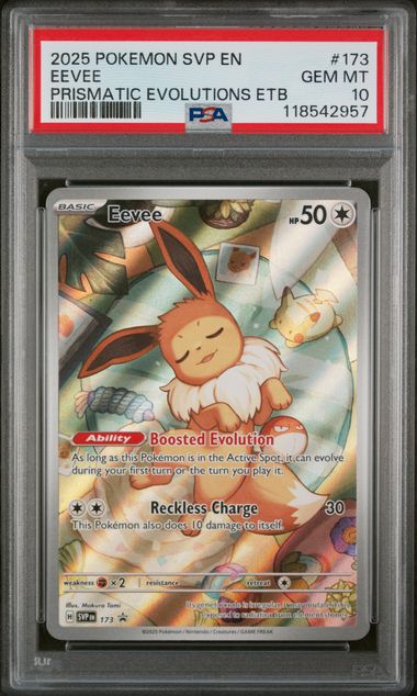 Eevee #173 Black Star Promo - PSA 10